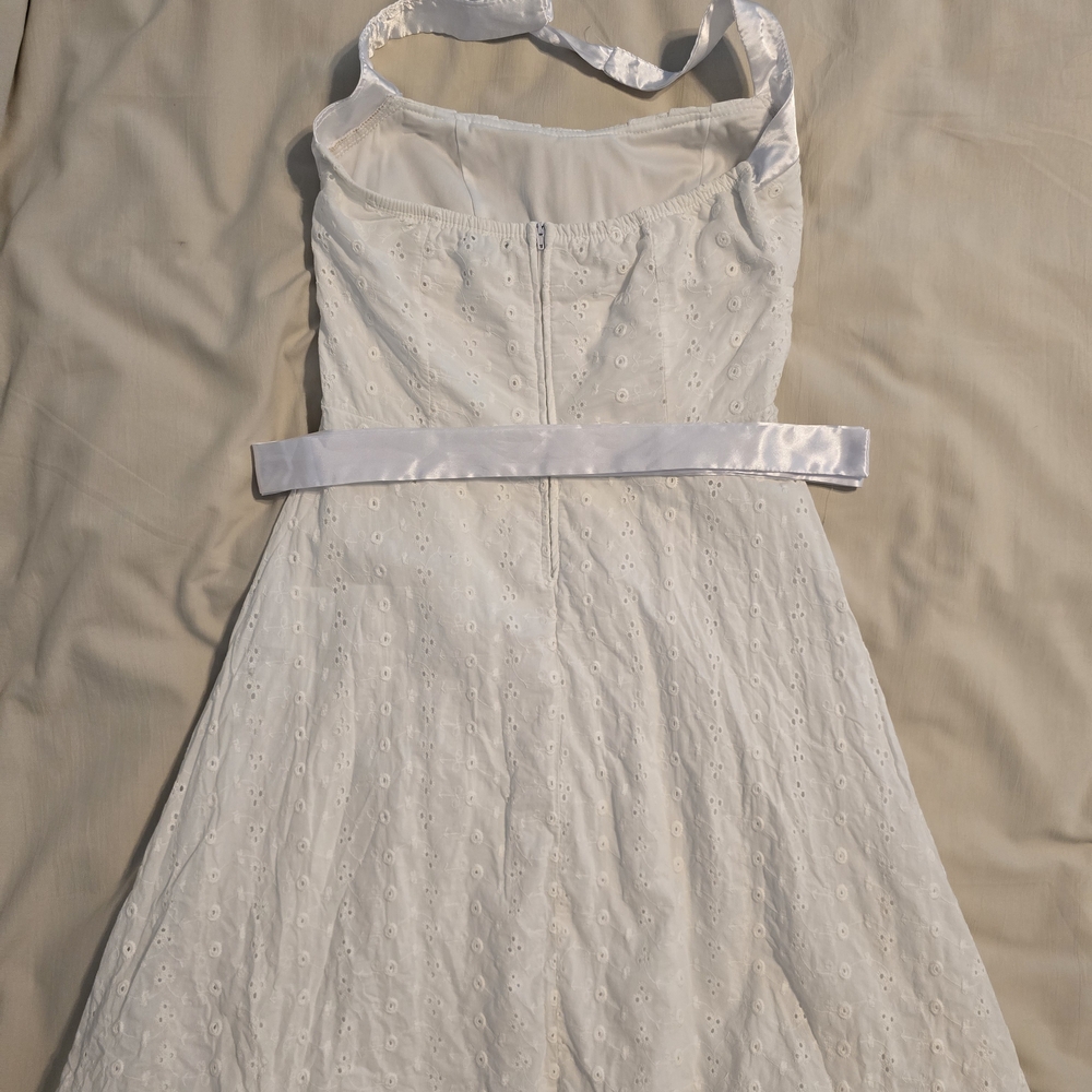 Ruby Rox Strapless White Dress - Picture 3 of 3